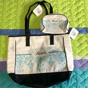 Lillian Rose Bride Tote & Cosmetic Bag-New!